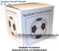 Preview: Spardose Fussball Keramik weiß / schwarz F