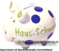 Preview: Sparschwein Kleinsparschwein 3D Design Haus-Schwein Keramik A