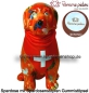 Preview: Spardose Spartier Pomme Pidou Hund Benno orange Keramik B