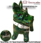 Preview: Spardose Spartier Pomme Pidou Hund Bommer dunkelgrün Keramik B