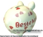 Preview: Sparschwein Kleinsparschwein 3D Design Beste Mutti! Keramik D