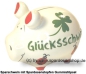 Preview: Sparschwein Kleinsparschwein 3D Design Glücksschwein Keramik A