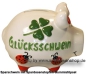 Preview: Sparschwein Kleinsparschwein 3D Glücksschwein Luxusvariante Keramik C
