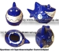 Preview: Spardose Spartier 3D Design Hai-Tech Keramik Gesamt