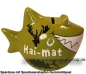 Preview: Spardose Spartier 3D Design Hai-mat Keramik C