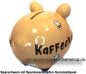 Preview: Sparschwein Kleinsparschwein 3D Design Kaffeekasse Keramik D