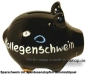 Preview: Sparschwein Kleinsparschwein 3D Design Kollegenschwein C