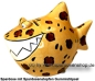 Preview: Spardose Spartier Design Leoparden-Hai Keramik A