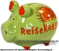 Preview: Sparschwein Kleinsparschwein 3D Design ReiseKasse Keramik A