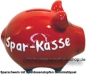 Preview: Sparschwein Kleinsparschwein 3D Design Spar-Kasse Keramik C