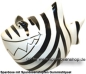 Preview: Spardose Spartier Design Zebra-Hai Keramik A
