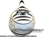 Preview: Spardose Spartier Design Zebra-Hai Keramik B