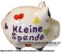 Preview: Sparschwein Kleinsparschwein 3D Design Kleine Spende Keramik C