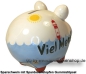 Preview: Sparschwein Kleinsparschwein 3D Design Viel Meer! Keramik D