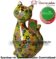 Preview: Spardose Spartier Pomme Pidou Katze Caramel hellgrün Keramik A