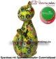 Preview: Spardose Spartier Pomme Pidou Katze Caramel hellgrün Keramik D