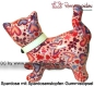 Preview: Spardose Spartier Pomme Pidou Katze Kitty rosa mit Herzen Keramik C