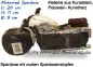 Preview: Spardose Motorrad weiß/ bunt E