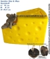 Preview: Spardose Käse & Maus aus Kunststoff D