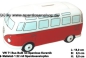 Preview: Spardose Auto VW T1 Bus Bulli rot A