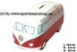 Preview: Spardose Auto VW T1 Bus Bulli rot B