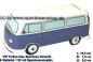 Preview: Spardose Auto VW T2 Bus blau Bulli A