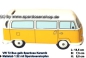 Preview: Spardose Auto VW T2 Bus gelb Bulli C