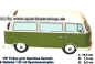 Preview: Spardose Auto VW T2 Bus grün Bulli C