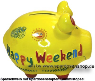 KCG Sparschwein Happy Weekend C