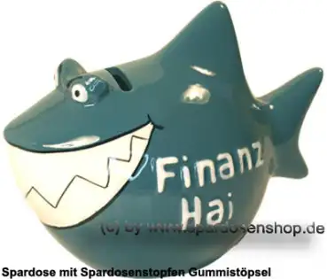 Spardose Spartier 3D Design Finanzhai Keramik A