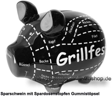 Sparschwein Mittelsparschwein Grillfest Keramik A