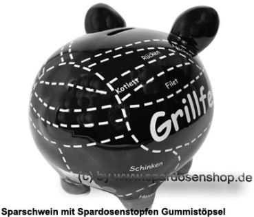 Sparschwein Mittelsparschwein Grillfest Keramik D