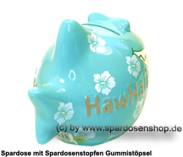 Spardose Spartier Design HawHaii Keramik D