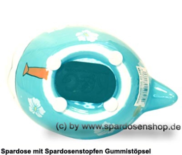 Spardose Spartier Design HawHaii Keramik E