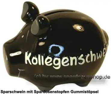 Sparschwein Kleinsparschwein 3D Design Kollegenschwein A