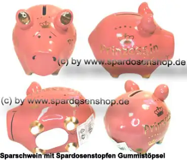 KCG Sparschwein Prinzessin Gesamt