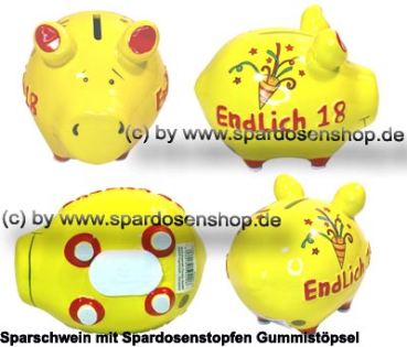 KCG Sparschwein Endlich 18 Gesamt