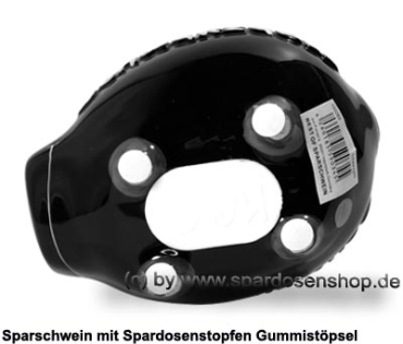 Sparschwein Kleinsparschwein 3D Design Schwarzgeld E
