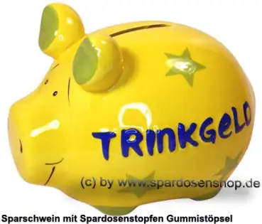 Sparschwein Kleinsparschwein 3D Design Trinkgeld A