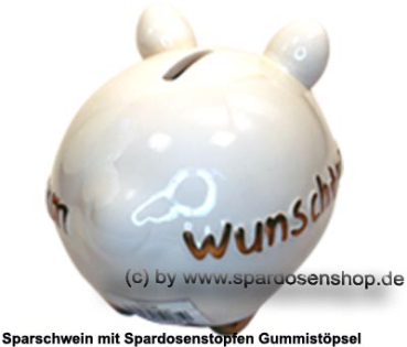 Sparschwein Kleinsparschwein 3D Design Wunschtraum Keramik D