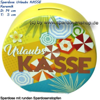 Urlaubs KASSE Design- Motiv Keramik B