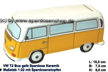VW Bus T1 Spardose Porzellan IGP Nürnberg in Niedersachsen