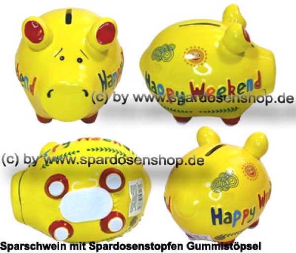 KCG Sparschwein Happy Weekend Gesamt