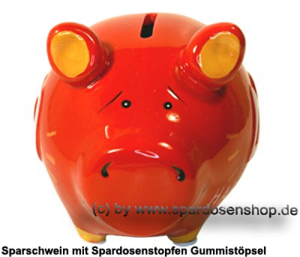 Sparschwein Kleinsparschwein 3D Design 40 Birthday! Keramik B