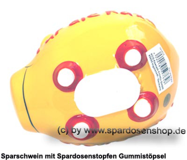 Sparschwein Kleinsparschwein 3D Design Haus-Schwein Keramik B