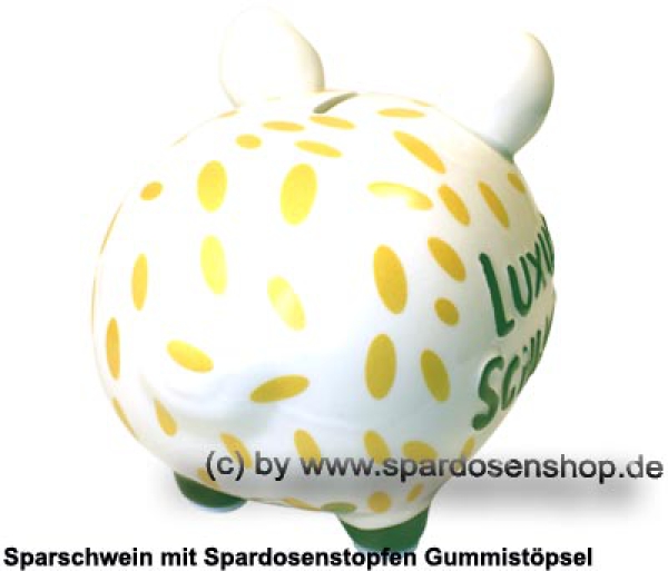 Sparschwein mittelgroßes Sparschwein 3D Design Luxus Schwein Keramik D