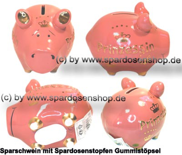 KCG Sparschwein Prinzessin Gesamt