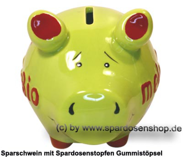 Sparschwein KCG 3D Design mehr Bio Keramik B