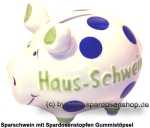 Sparschwein Kleinsparschwein 3D Design Haus-Schwein Keramik A