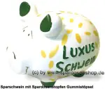 Sparschwein mittelgroßes Sparschwein 3D Design Luxus Schwein Keramik A